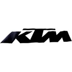 Factory Effex Die-cut Decal 3' Ktm Black 19-94556. Fixed Price $16.64.
