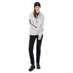 Ski-doo Women's Signature Zip-up Hoodie Heather Grey Large. Fixed Price $69.99.