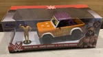 Macho Man Randy Savage 1973 Ford Bronco Die Cast Orange 32046 Jada 1:24 Wwe Wwf. Fixed Price $29.99.
