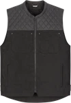 Icon Chamonix Denim Vest 2830-0557. Fixed Price $185.00.