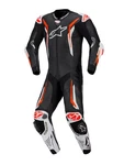Alpinestars Gp Tech V5 Motorcycle Leather Suit 1 Piece (black/white/red) Size: 48. Fixed Price $2370.69.