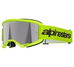 Alpinestars 2026 Goggles Vision 3 Wordmark Yellow Mirror Silver Mx Off Road Quad. Fixed Price $54.43.