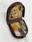 Vintage Molded Leather Pouch, Often Referred To As Fly Wallet. Fixed Price $250.00.