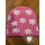 Dsg Women's Knit Beanie Gem Flower Pink One Size Nwt Hat Warm Winter. Fixed Price $12.99.