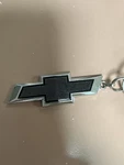 Black Chrome Bowtie Keychain Metal Enamel Car Ring Holder Chevy Style New Us. Fixed Price $14.39.