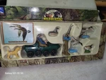 New Ray Wild Hunting Duck Goose Figures #76003. Fixed Price $14.99.