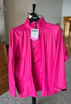 Womens Mossi Rain Suit Pink Jacket And Pants Set Size L. Fixed Price $29.95.