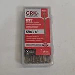 Grk Rss 5/16" X Screws 20 Pcs/pk. 14235. Color: Gold. Fixed Price $44.77.