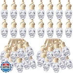 Bbto 200 Pcs Hanging Car Diffuser Bottles Bulk, Empty Clear Glass Air Freshen. Fixed Price $94.99.