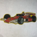 Vtg Race Car Indianapolis Motor Speedway Large Felt Banner 9X23" Pennant 1980S. Fixed Price $39.99.