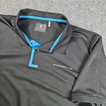 Genuine Porsche Taycan Drivers Selection Mens Black Polo Shirt Xl. Fixed Price $69.99.