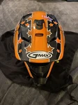 Gmax Youth Small Helmet Superstar Orange, GM46.2 Dot Approved.. Fixed Price $30.00.