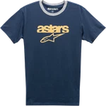 Alpinestars Match T-shirt Navy Heather Gray 2XL 12117401070262X. Fixed Price $22.75.