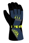 Fly Racing 363-3922X Cascade Gloves Xl Black/blue/hi Viz. Fixed Price $124.95.