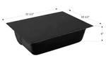 Icon Technologies Gal 22.5" X 18.5" 6" Black Holding Tank 3.5" Flange Camper. Fixed Price $99.95.
