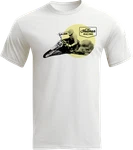 Thor Hallman Throwback T-shirt Medium White 3030-22686. Fixed Price $25.00.