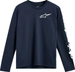 Alpinestars Trackside Long-sleeve Csf T-shirt Navy Large 1235-74100-70-L. Fixed Price $32.95.