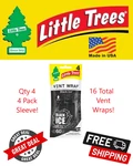 Little Trees Vent Wrap Air Freshener For Car & Home Black Ice Scented - 16 Pack!. Fixed Price $12.49.