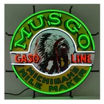 Neonetics 5GSMUS - Musgo Gasoline Sign. Fixed Price $482.99.