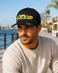 Alpinestars Men's Blaze Mock Mesh Curved Bill Flexfit Hat. Fixed Price $24.99.
