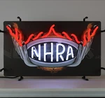 Nhra Flames Wall Mount Colorful Junior Sign Neonetics 22" X 13" 5SMLNH. Fixed Price $249.99.