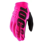 100 Percent Brisker Moto Mtb Medium Size Neon Pink Glove Neoprene Cuff. Fixed Price $19.99.