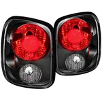 Clear Lens Tail Light Assembly For 1999-2004 Chevrolet Silverado 1500 Black. Fixed Price $187.95.