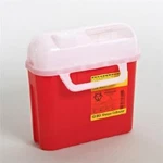 Bd Gardian Sharps Container 5.4 Quart Horizontal Entry Ct.er Balanced Lid 20. Fixed Price $203.71.