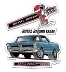 1965 Pontiac Gto Royal Bobcat Racing Team Sign 21" X 18" Hurst Drag Race Gasser. Fixed Price $39.95.