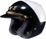 Shoei Rj Platinum Hi-rise Open Face Motorcycle Street Helmet Black/white. Fixed Price $569.99.