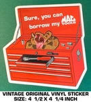 Mac Tools Sure, You Can - Vintage Original Vinyl Decal Sticker Automotive. Fixed Price $7.96.