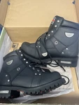 Men's Milwaukee Sz 11 Road Captain Motorcycle Lace/zip Boot New Box Read. Fixed Price $99.99.