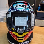 Shoei X-fifteen X-15 Marquez Barcelona TC-10 + With Red Bull Decal Application. Fixed Price $1044.05.