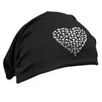 Schampa Technical New Black Jewel Heart Doo-z Bandana Headwrap 14-1248, DZ01-S02. Fixed Price $8.94.