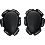Chicken Hawk Racing KS09-BLK-H Knee Sliders Black Hard Adventure Dual Sport. Fixed Price $35.95.