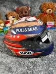 Shoei X-fourteen Marquez America Gp Xl New Rare Limited Full Face Helmet Jp. Fixed Price $1428.00.
