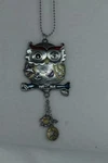 'colorful Owl' Car Charm Chain With 3 Beads #EK2945 New. Fixed Price $10.99.