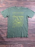 American Highway Mens Size Medium Green Shirt Fishing Outdoors Camping Fly. Fixed Price $14.99.