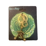 And Morty Collectibles Council Of Ricks Emblem Keychain One Size, Gold. Fixed Price $28.97.