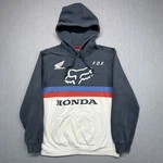 Fox Racing Hoodie Mens Black Honda Wing Pullover Motocross Graphic Dirt Bike. Fixed Price $36.00.