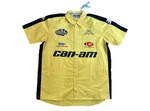 Men Kappa Can-am Yellow Snap Racing Team Technician Shirt Sz 3XL Nwt. Fixed Price $28.88.