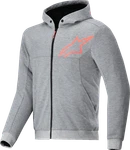 Alpinestars Chrome For V2 Sport Hoodie - Heather Gray/red Fluo 2XL. Fixed Price $249.95.