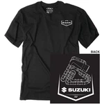 Factory Effex Suzuki Track T-shirt Black, Xx-large 28-87408. Fixed Price $27.76.