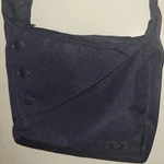 Ogio Womens Melrose Purse - Navy Blue Pun Striped Grey Bag. Fixed Price $39.99.