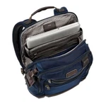 Tumi Alpha Bravo Expedition Flap Backpack Blue 222681 Business Travel. Fixed Price $209.99.