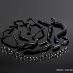 Silicone Radiator Hose Black Fit 2013-2016 Ford New Mondeo 2.0T. Fixed Price $61.47.