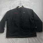 Snap-on Heated Jacket Mens 2XL Black Canvas Heavy Workwear No Battery Untested. Fixed Price $149.88.