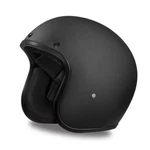 Brand New Daytona Cruiser Dull Black Open Face Dot Biker Motorcycle Helmet. Fixed Price $107.96.