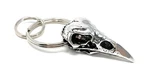 Bravo Bells Raven Skull Keychain Gremlin Biker Ride Gift BBK-05, Made Usa. Fixed Price $12.95.