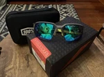 100% Speedcoupe Sunglasses Gray W/green Mirror Lens. Fixed Price $155.00.